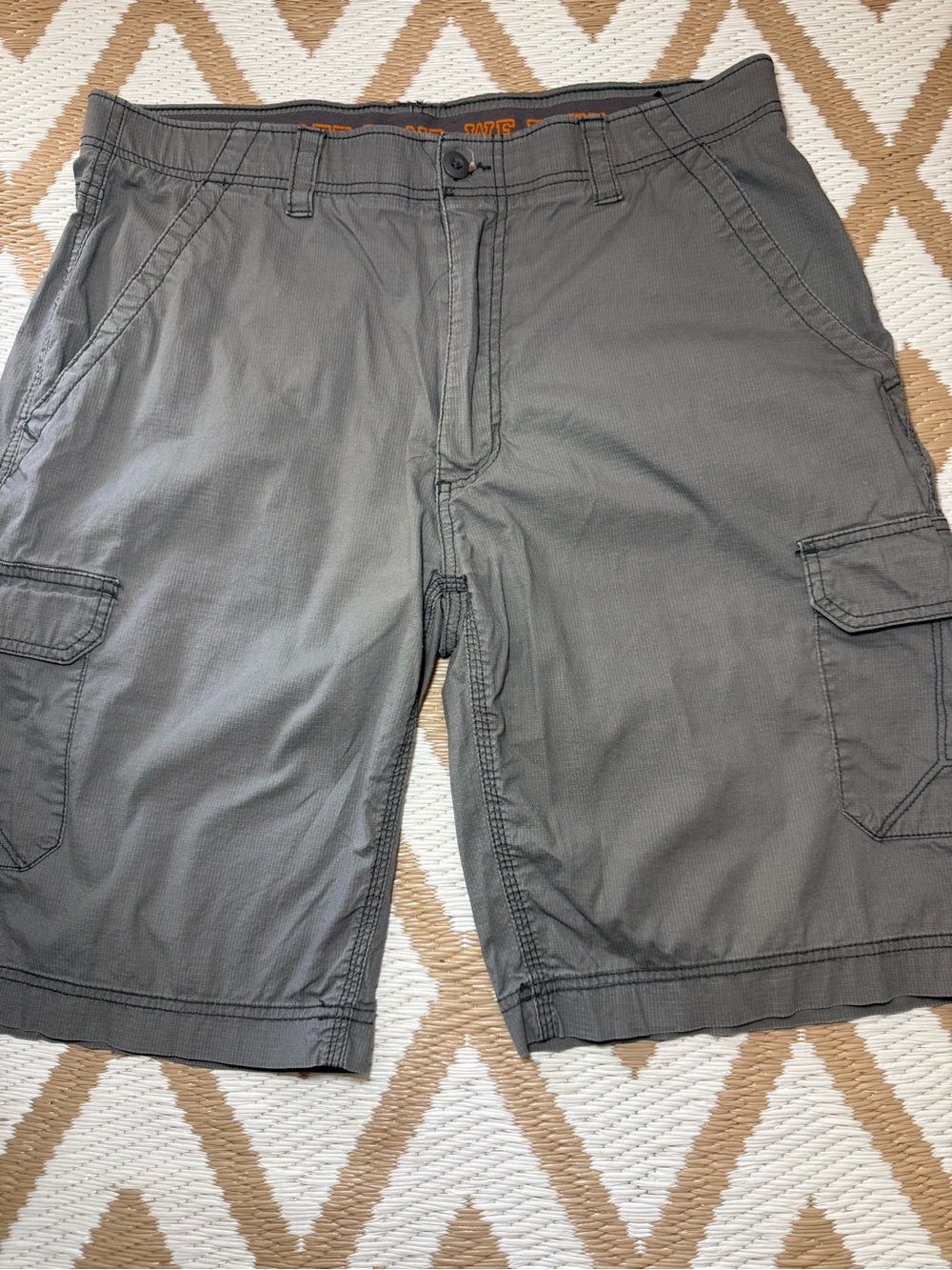 Men's Cargo Shorts in Charcoal Gray - Durable Everyday Utility